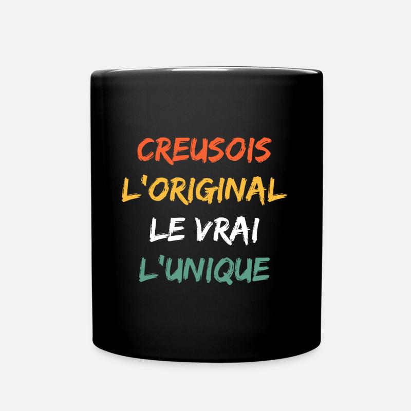 creusois - Mug uni - noir