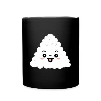 Onigiri japonais - Mug uni - noir - Devant
