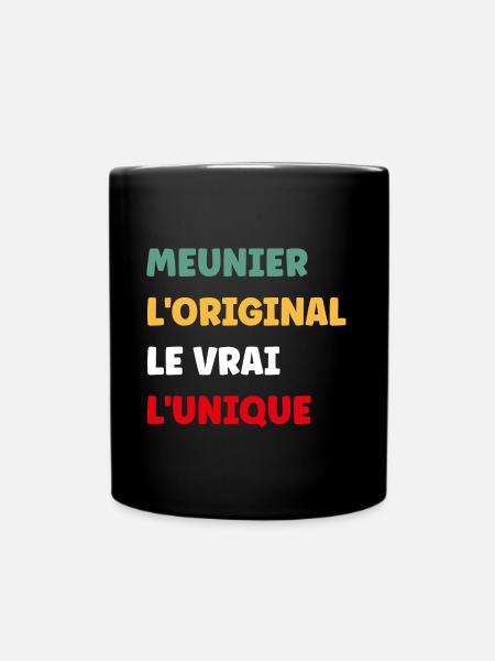 Meunier - Mug uni - noir