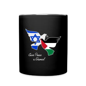 Peace - Full Colour Mug - black - Front