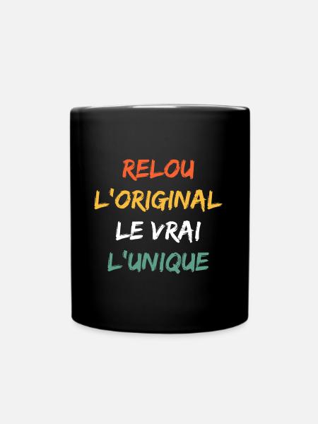 relou - Mug uni - noir