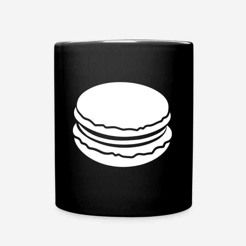 macaron - Mug uni - noir