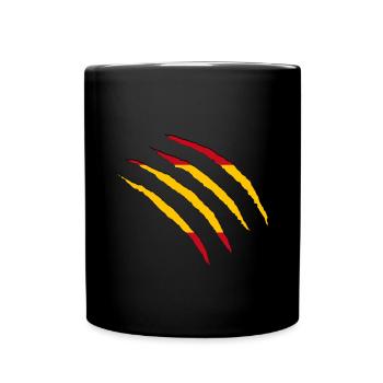 España Spain Spanien - Tasse einfarbig - Schwarz - Vorne