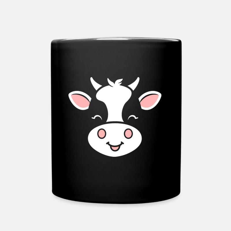 vache - Mug uni - noir
