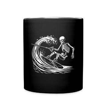 Wakeboard Wakesurfing Wakesurfer Wakeboarding - Full Colour Mug - black - Front