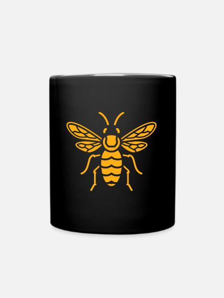 wasp - Full Colour Mug - black