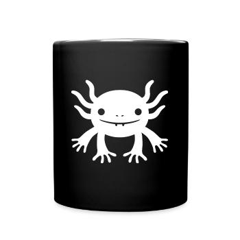 axolotl - Mug uni - noir - Devant