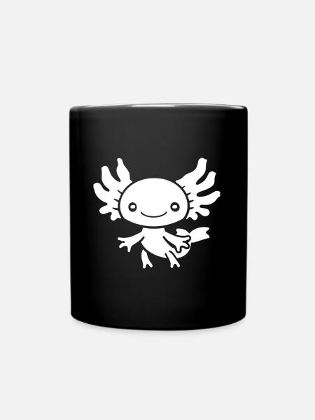 axolotl - Mug uni - noir