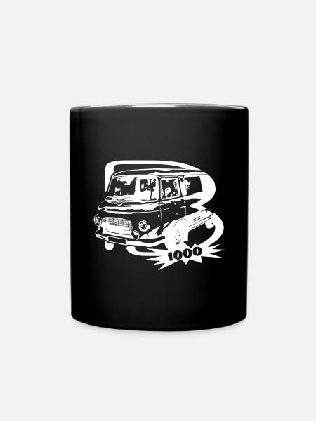 Barkas B1000 Transporter - Tasse einfarbig - Schwarz