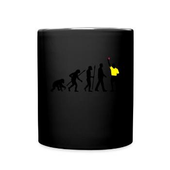 Evolution Schiedsrichter - Tasse einfarbig - Schwarz - Vorne