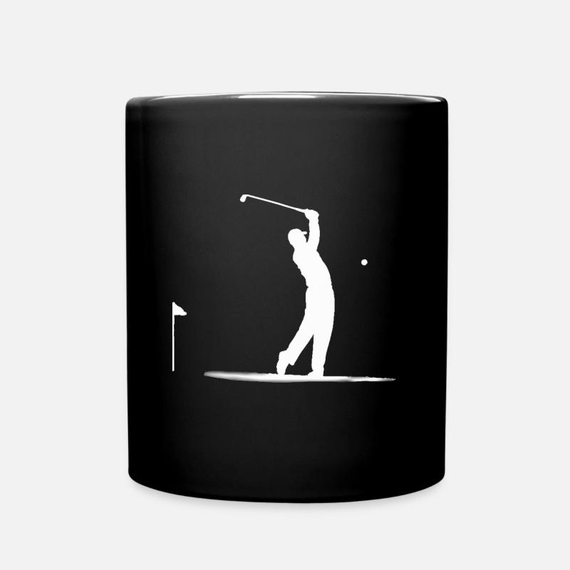 golf - Full Colour Mug - black