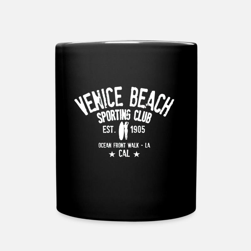 venice beach sporting club - Full Colour Mug - black