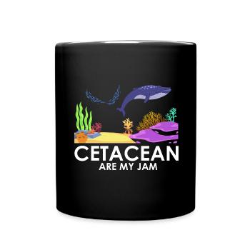 Zooologist Marine Biologist Marine Biology - Full Colour Mug - black - Front