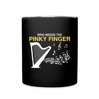 Conceptions de harpiste pour conceptions de harpiste - Mug uni - noir - Devant