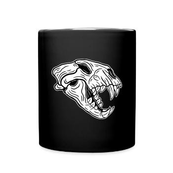 Skull Skeleton Skull Horror Cadeau d’Halloween - Mug uni - noir - Devant