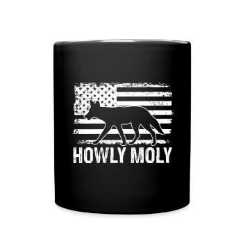 Capture de coyotes et conception de chasseur de coyotes - Mug uni - noir - Devant
