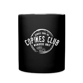 Girlfriends club Members only - Full Colour Mug - black - Front