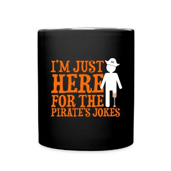 Conception de jambe bionique pour prothèses de jambe - Mug uni - noir - Devant