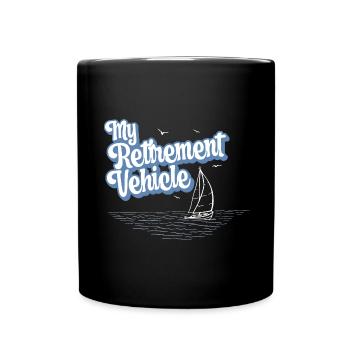 Régime de retraite pour les marins retraités - Mug uni - noir - Devant