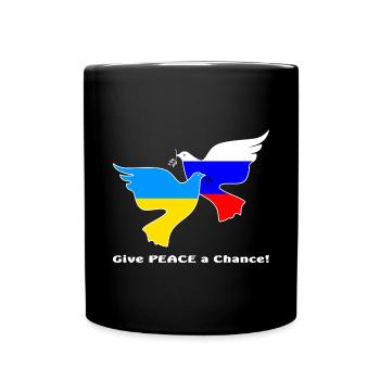 Peace - Full Colour Mug - black - Front