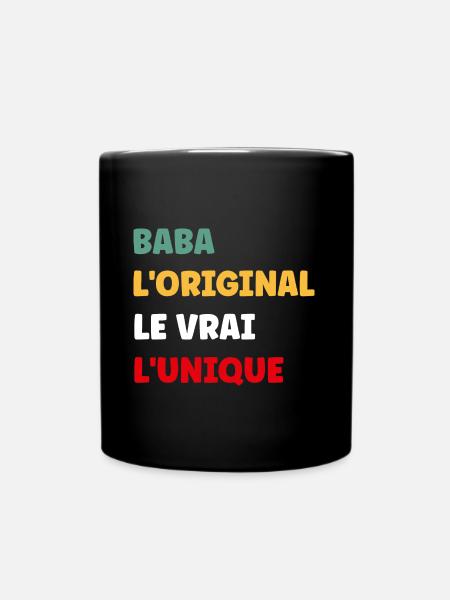 baba - Mug uni - noir