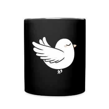 Dove - Full Colour Mug - black - Front