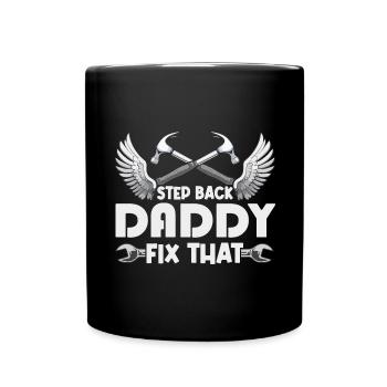 Mr Fix it - Full Colour Mug - black - Front