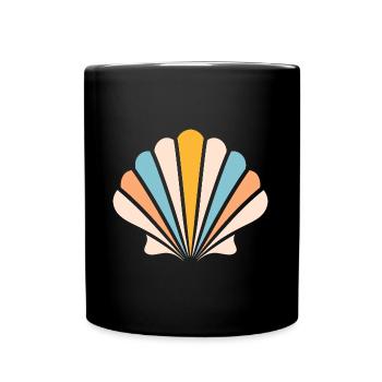 shell - Full Colour Mug - black - Front