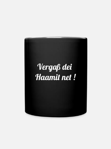 N'oubliez pas votre maison - Erzgebirge - Mug uni - noir