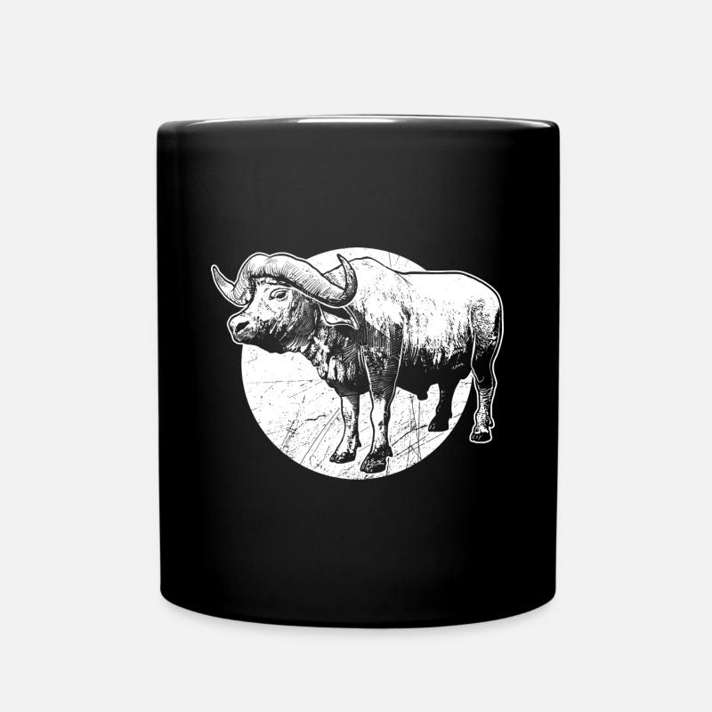 buffalo - Full Colour Mug - black