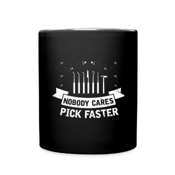 Conception de serrure de service de déverrouillage expert en serrure - Mug uni - noir - Devant