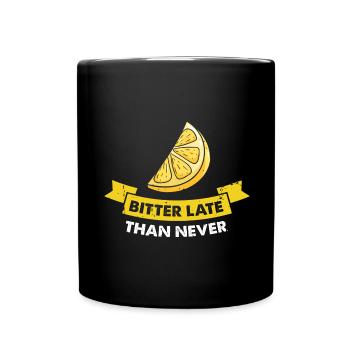 Lemon Design Lemonades Stand Boss Vente de citron - Mug uni - noir - Devant