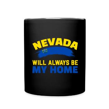 Le Nevada sera toujours ma maison USA Amérique Ne - Mug uni - noir - Devant
