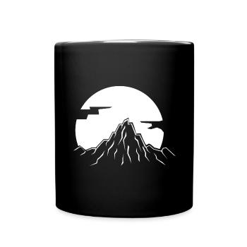 Berg - (32) - Tasse einfarbig - Schwarz - Vorne