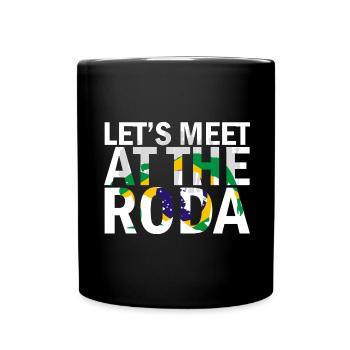 Capoeira Athletic pour la danse afro-brésilienne - Mug uni - noir - Devant
