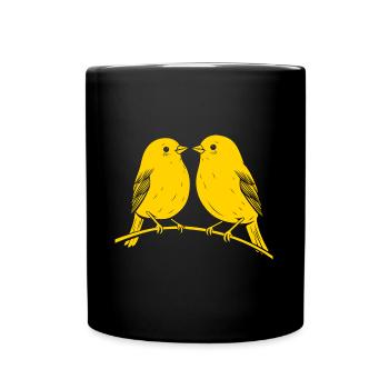 Canaris - Mug uni - noir - Devant