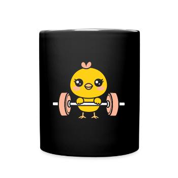 musculation - Mug uni - noir - Devant