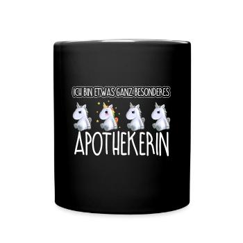APOTHEKERIN - Toll - Tasse einfarbig - Schwarz - Vorne