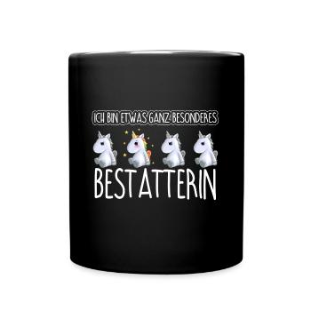 BESTATTERIN - Toll - Tasse einfarbig - Schwarz - Vorne