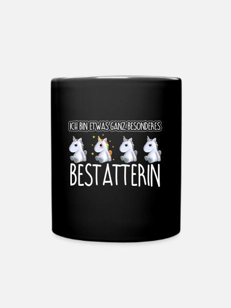 BESTATTERIN - Toll - Tasse einfarbig - Schwarz