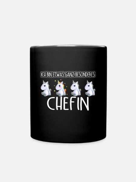 CHEFIN - Toll - Tasse einfarbig - Schwarz
