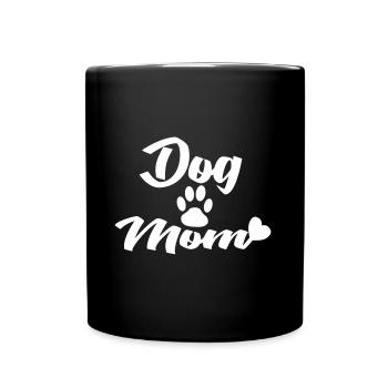 Dogs mom - Full Colour Mug - black - Front