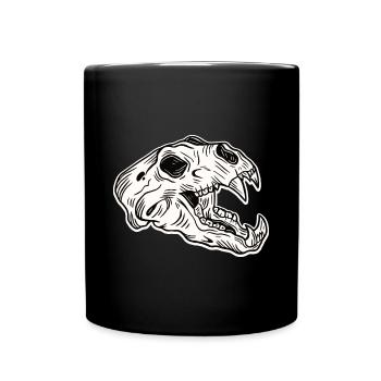 Skull Skeleton Skull Horror Cadeau d’Halloween - Mug uni - noir - Devant