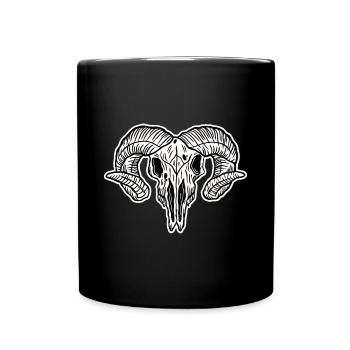 Skull Skeleton Skull Horror Cadeau d’Halloween - Mug uni - noir - Devant