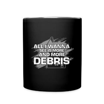 Démolition et rénovation de maisons - Mug uni - noir - Devant
