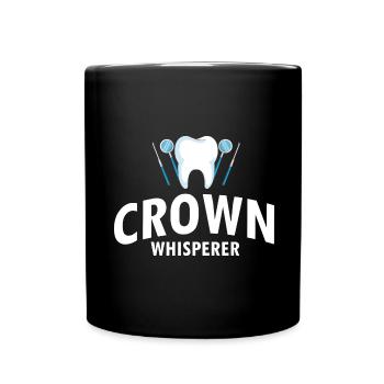 Technicien dentaire pour l’orthodontie et le laboratoire dentaire - Mug uni - noir - Devant