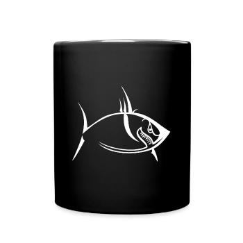 Bad Fish - Tasse einfarbig - Schwarz - Vorne
