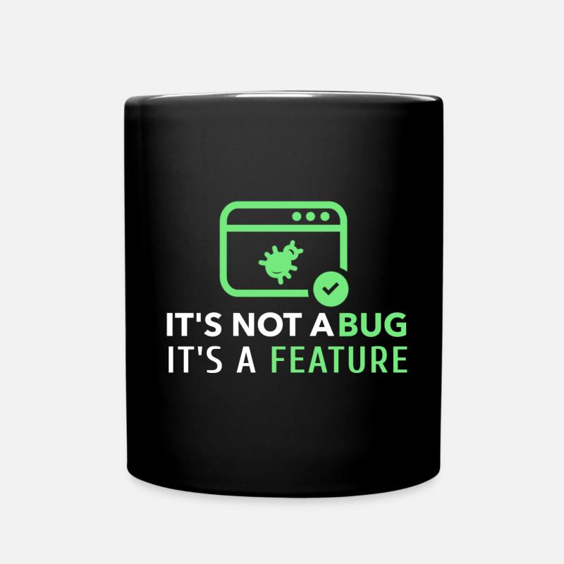 Lustiges Informatik-Shirt für IT-Techniker - Tasse einfarbig - Schwarz