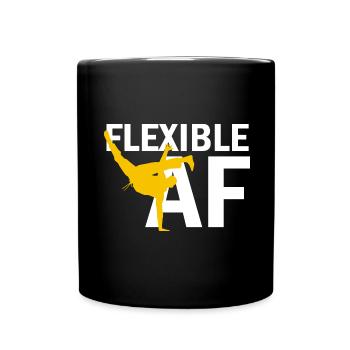Capoeira for Mixed Martial Arts and Kickboxing - Full Colour Mug - black - Front