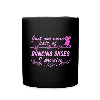 Danse Slogan Ballroom Couple Dance Dance Floor - Mug uni - noir - Devant
